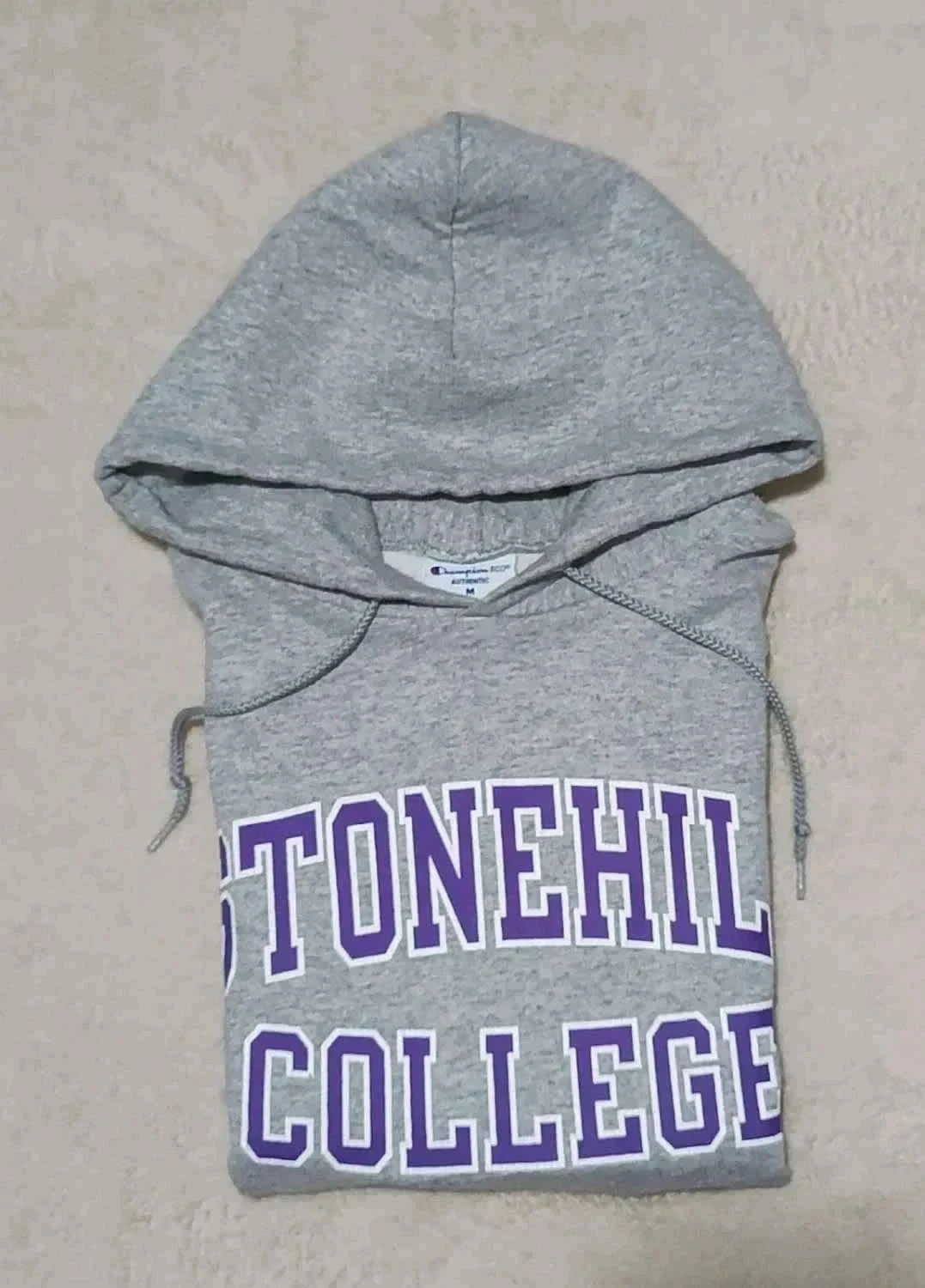 Grijze Champion Stonehill College hoodie Maat M – photo 13
